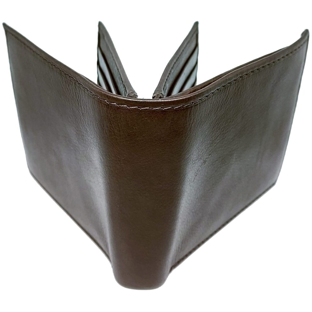 7201 BiFold RFID Leather Wallet With 2 ID Windows, 16 Credit Card Slots, 4 - Picture 5 of 6
